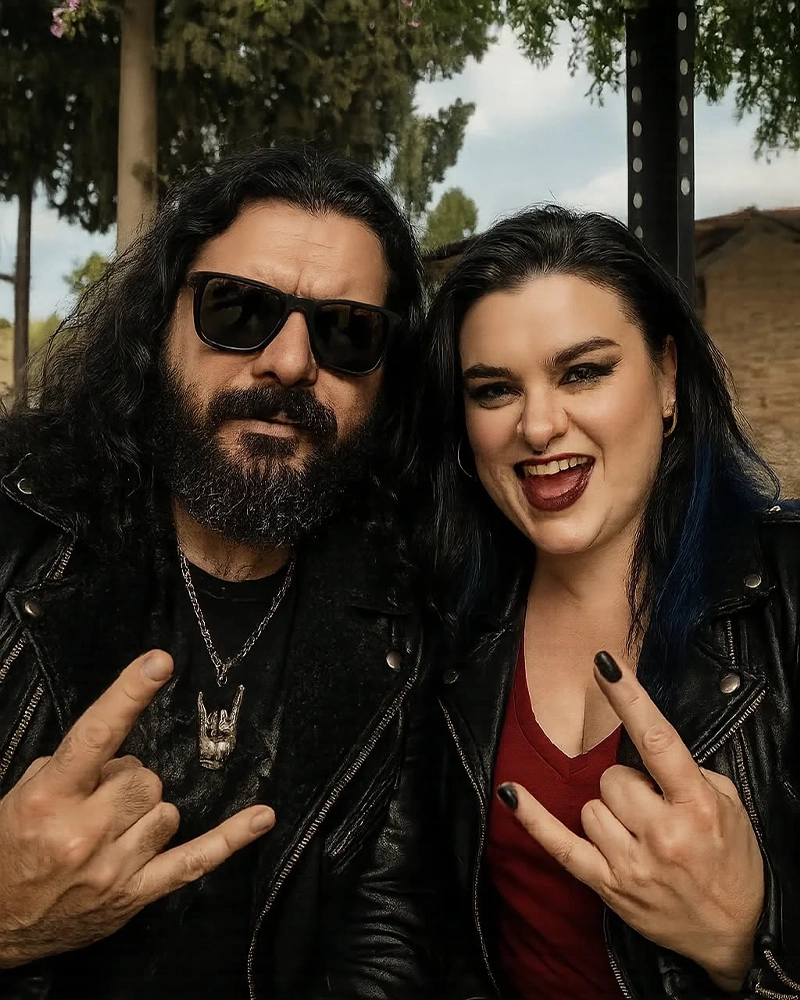 Berk Köksal during his guitar and rock music years